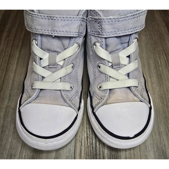 Converse Grey Canvas High Tops, Size 10 - Picture 11 of 11